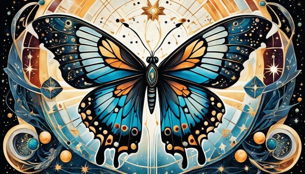 Gemini star sign body art